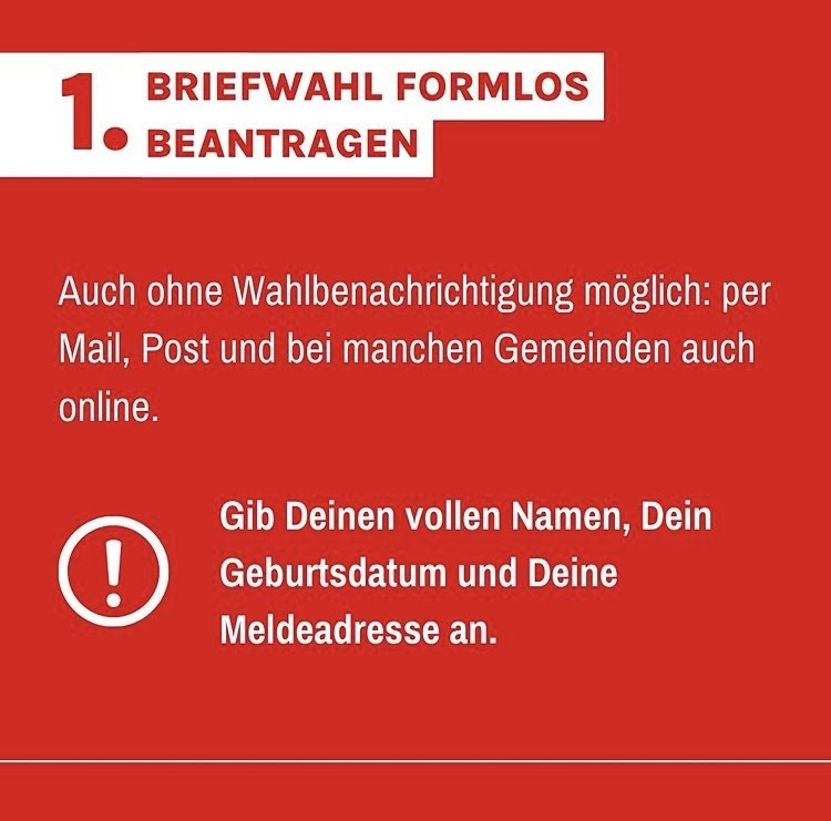 Briefwahl